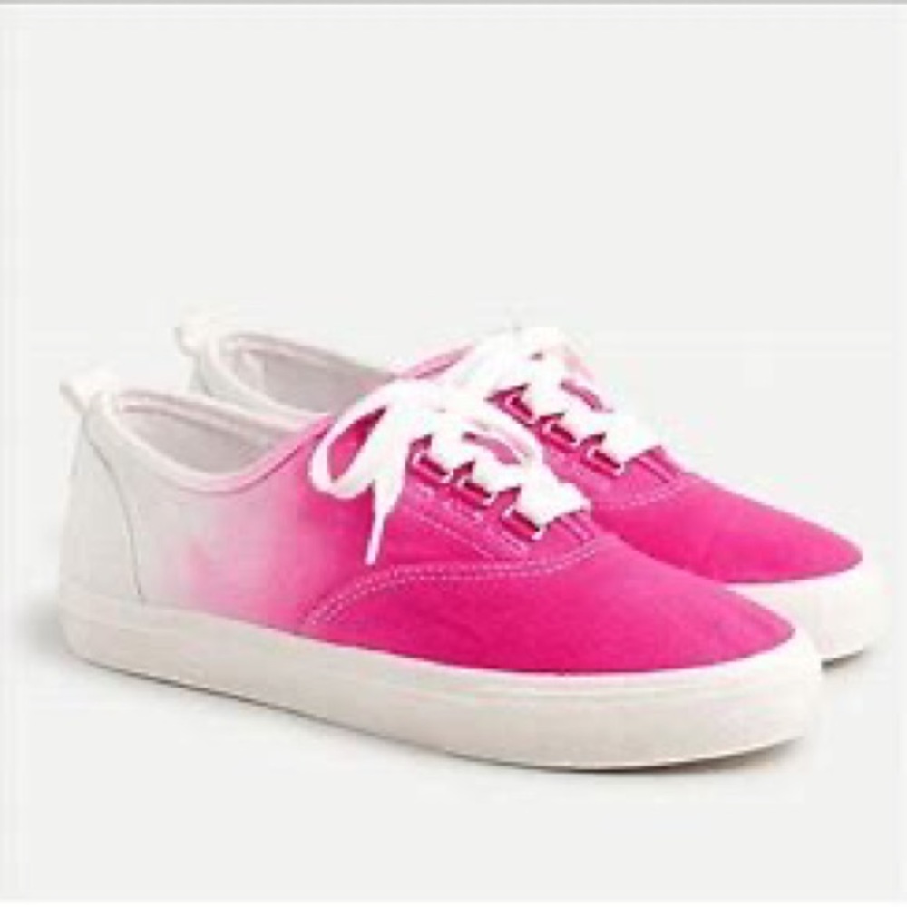 NIB J Crew 2 color dipped sneaker